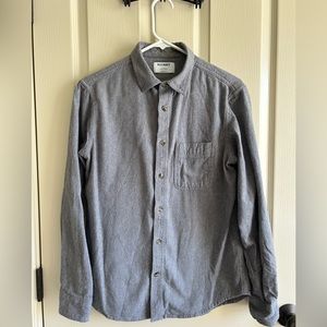 Old Navy Gray Men's Flannel Shirt Size Small